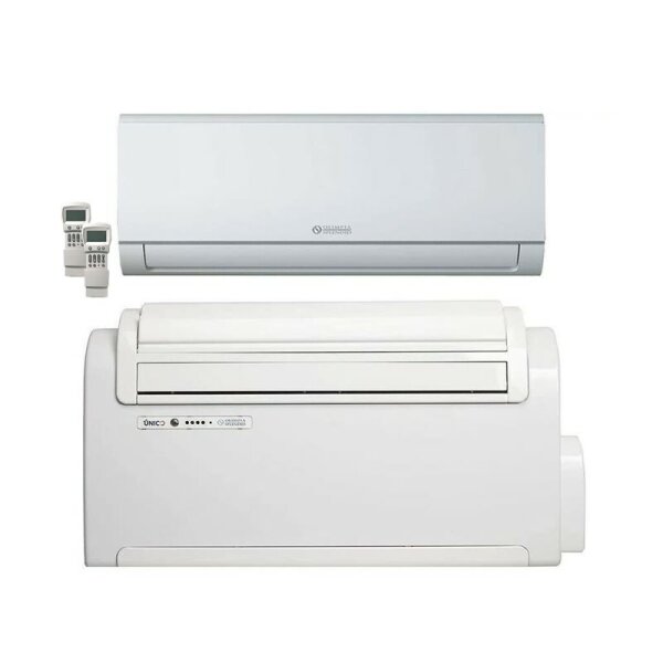 Olimpia Splendid UNICO TWIN MASTER 2,5/2,6 kW - R410A Klimaanlage für 2 Räume mit je 25 | 30 m²
