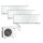 Mitsubishi Electric Set 3 Wandgeräte Premium 2,5/5,0kW 2 x MSZ-EF25VGKW + MSZ-EF50VGKW + MXZ-3F68VF