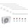 Kaisai Set 5 Wandgeräte 2,6/3,5 kW 2 x KWX-09KRHI + 3 x KWX-12KRHI + K50E-42HFN32H - R32