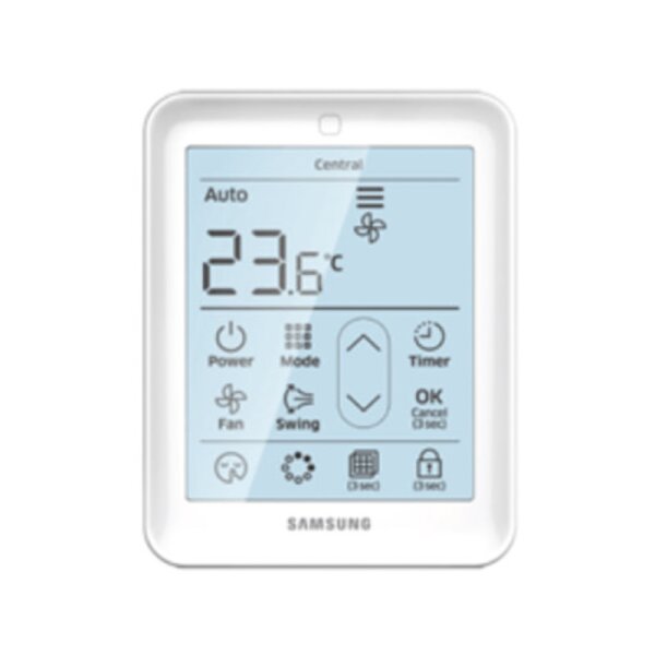 Samsung 1-Weg-Deckenkassette AJ 035 TN1DKG + Blende PC1NWFMAN Wind-Free (Nur Multisplit/NASA) 3,5 kW R32 + IR-FB AR-EH03E