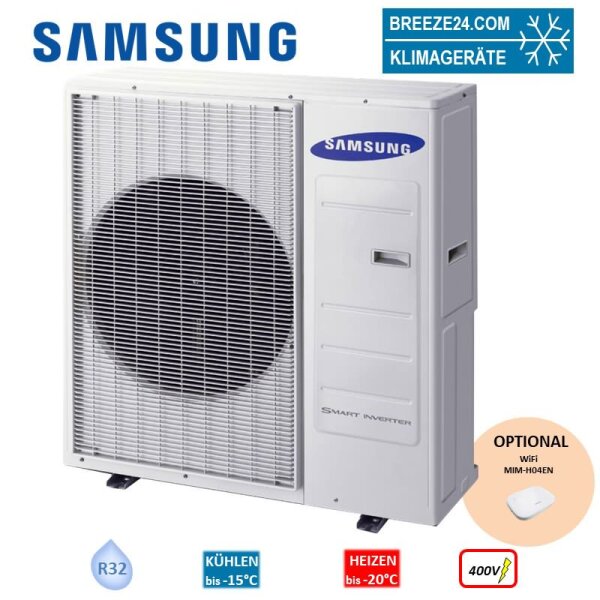 Samsung Außengerät 10,0 kW - AC 100 RXADNG NASA (Simultan für 1-3 Innengeräte) 400V R32