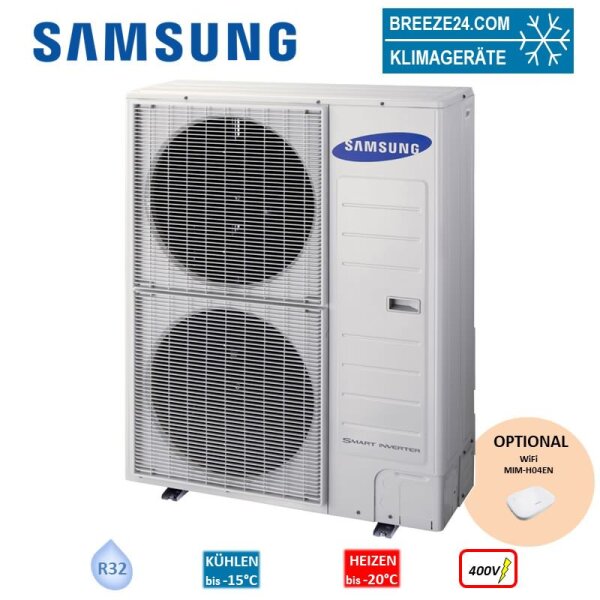 Samsung Außengerät 13,4 kW - AC 140 RXADNG NASA (Simultan für 1-4 Innengeräte) 400V R32