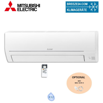 Mitsubishi Electric Wandgerät 3,4 kW - MSZ-HR35VF für 1 Raum mit 35 - 40 m² | nur Monosplit | R32