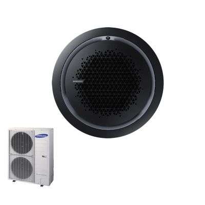 Samsung Set AC 140 RN4PKG + Blende PC4NBNMAN schwarz + AC 140 RXADNG Deckenkassette 13,4 kW  400V