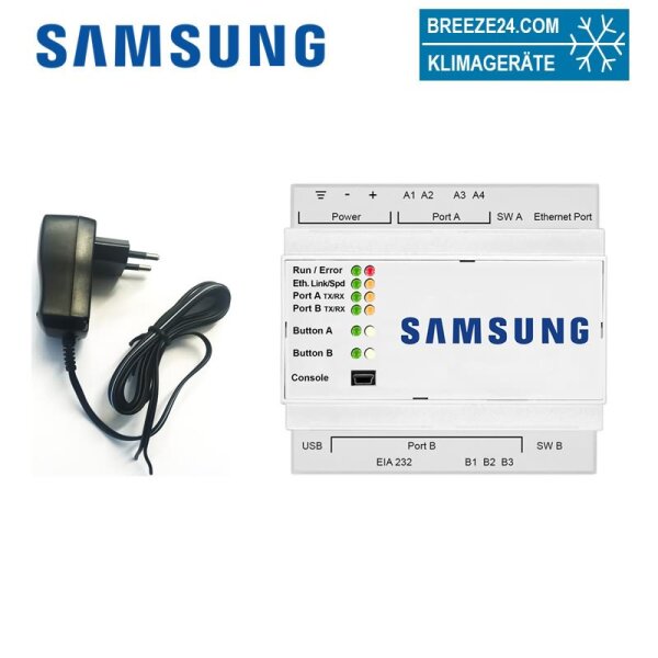 Samsung SM-ACN-KNX 16 KNX/EIB Gateway mit Steckernetzteil SM-STN 24-6  für Samsung Geräte