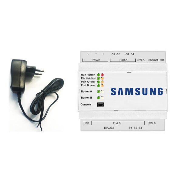 Samsung SM-ACN-KNX 16 KNX/EIB Gateway mit Steckernetzteil SM-STN 24-6  für Samsung Geräte