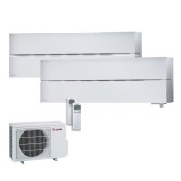 Mitsubishi Electric Set 2 Wandgeräte Diamond WiFi...
