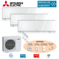Mitsubishi Electric Set 3 Wandgeräte Premium 2,5 kW...