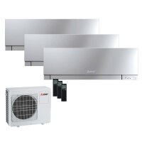 Mitsubishi Electric Set 3 Wandgeräte Premium 2,5 kW...