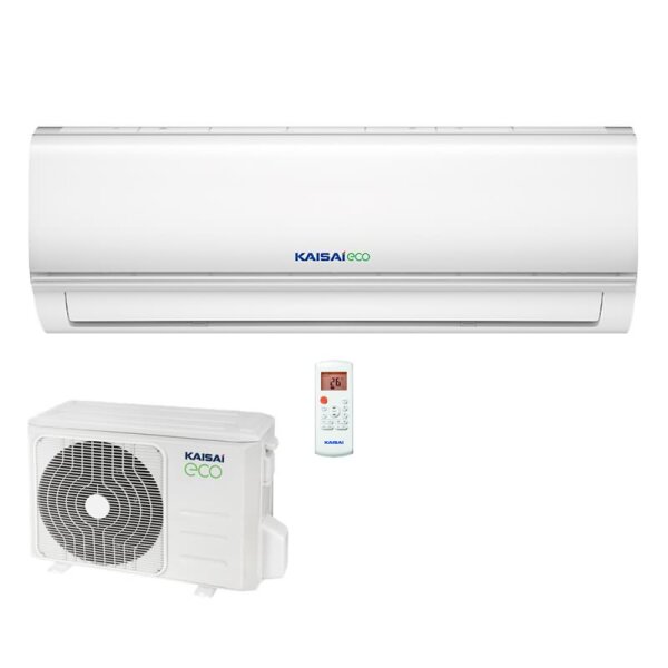 Kaisai Set Wandgerät Eco 5,3 kW KEX-18KTKI + KEX-18KTKO für 1 Raum mit 55 - 60 m² | R32