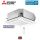 Mitsubishi Electric 4-Wege Deckenkassette 3,6 kW  PLFY-WL32VFM-E Euroraster + Blende SLP-2FALM2 HVRF