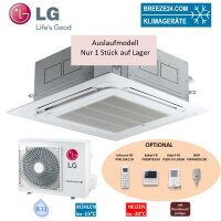 LG Set 5,0 kW - CT18F NQ0 4-Wege Deckenkassette...