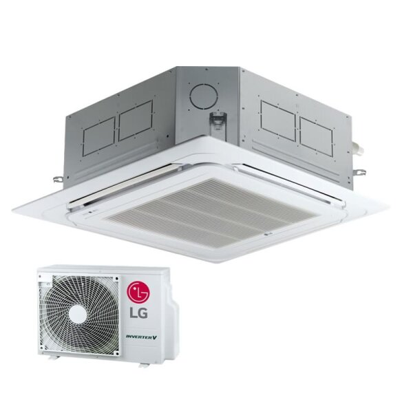 LG Set 4-Wege Deckenkassette 6,8 kW - CT24F NB0 mit Blende PT-AAGW0 + UUB1 U20 R32 Klimaanlage