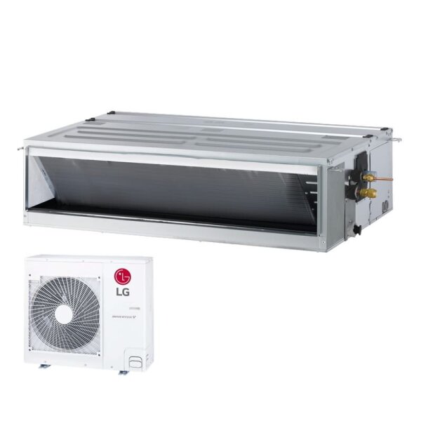 LG Set Kanalgerät mittlere Pressung 7,8 kW - UM30FH N20 + UUC1 U40 R32 Klimaanlage