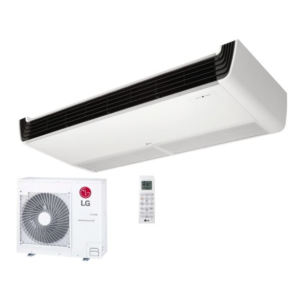 LG Set Deckenunterbaugerät 8,0 kW - UV30F N10  + UUC1 U40 Raumgröße 80 - 85 m² R32