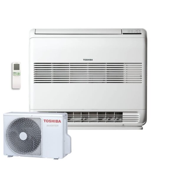 Toshiba Set Truhengerät 2,5 kW - RAS-B10J2FVG-E + RAS-10J2AVSG-E1 Raumgröße 25 - 30 m² | R32
