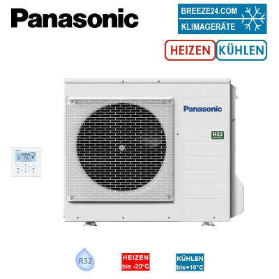 Panasonic Aquarea LT Generation J WH-UD09JE5 Split-Wärmepumpe | 9,0 kW | Heizen | Kühlen | R32