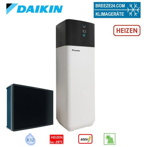 Daikin Altherma 3 H HT ECH2O Set EPRA16DW17 + ETSH16P50E Wärmepumpe + Hydrobox/Speicher 500 Liter