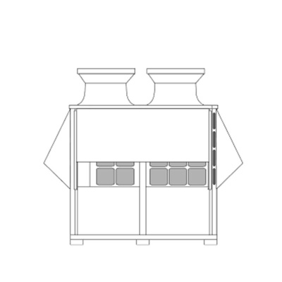 Mitsubishi Electric SH-S YNW-A Windschutzhaube für City Multi "S" Außengerätemodule