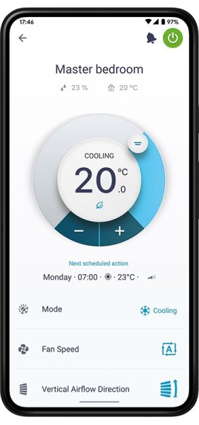 Daikin Wandgerät Perfera  6,0 kW - FTXM60A WiFi  Raumgröße 60 - 65 m² R32