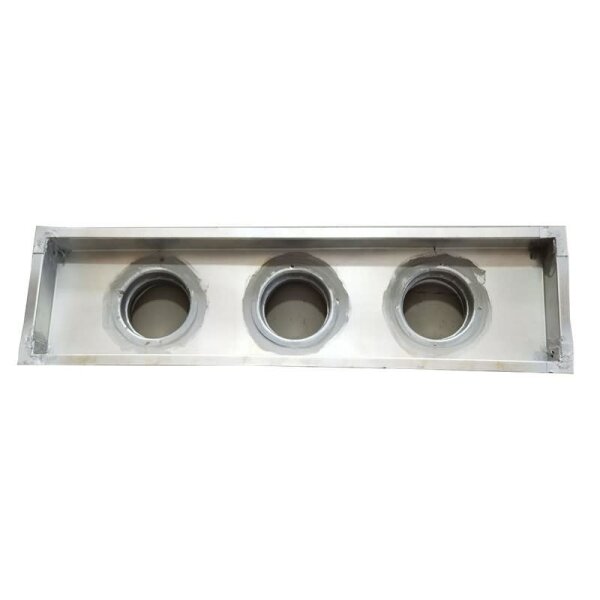Penka Kanaladapter unisoliert MHI 75x20-3d10 3xDN160 für SRR25-35 Kanalgeräte