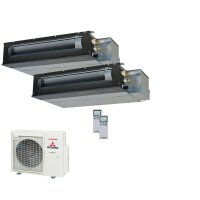 Mitsubishi Heavy Set 2 x Kanalgeräte 3,5/6,0 kW -...