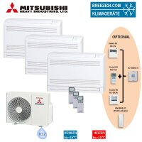 Mitsubishi Heavy Set 3 Truhengeräte 2,5/3,5kW 2 x...