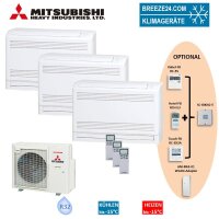 Mitsubishi Heavy Set 3 Truhengeräte 2,5/3,5/5kW...