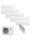 Mitsubishi Heavy Set 4 Truhengeräte 2,5/3,5kW 3 x SRF25ZS-W + SRF35ZS-W + SCM80ZS-W R32