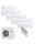 Mitsubishi Heavy Set 4 Truhengeräte 2,5/3,5/5kW SRF25ZS-W + 2 x SRF35ZS-W + SRF50ZSX-W + SCM100ZS-W