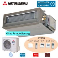 Mitsubishi Heavy Set Kanalgerät 7,1 kW - FDUM71VH +...