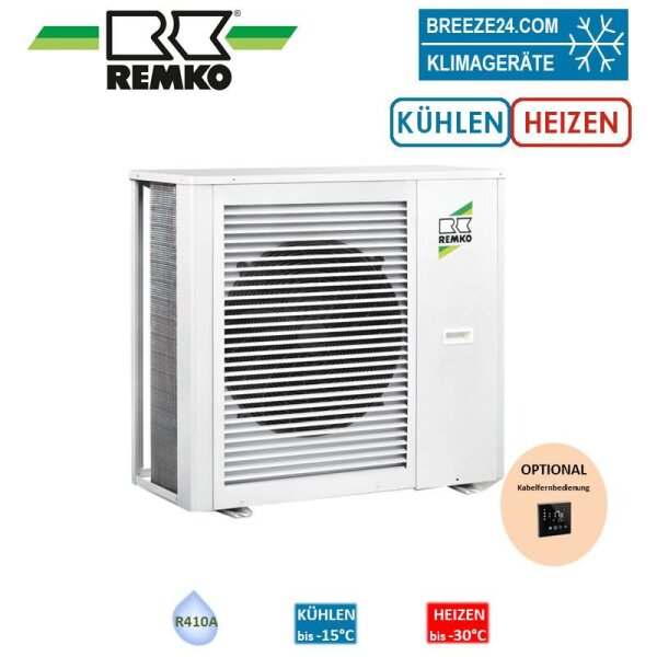 Remko RVS 260 DC Kaltwasser-Erzeuger 22,5 kW 400V Kühlen + Heizen