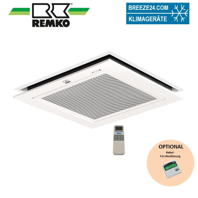 Remko KWD 25 EC Coanda Deckenkassette wassergekühlt mit Standard-Filter Remko 2,6 kW
