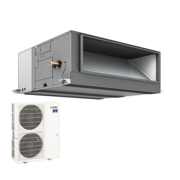 Mitsubishi Electric Set Kanaleinbaugerät 19,0 kW PEA-M200LA2 + PUZ-ZM200YKA2 R32 Klimaanlage