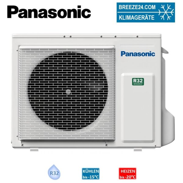 Panasonic Außengerät U-60PZH3E5 PACi NX Elite 6,0 kW für 1 Innengerät | 60 - 65 m² - R32