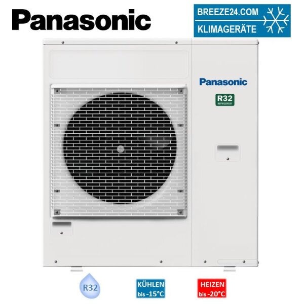 Panasonic Außengerät U-100PZH4E5 PACi NX Elite 9,5 kW R32