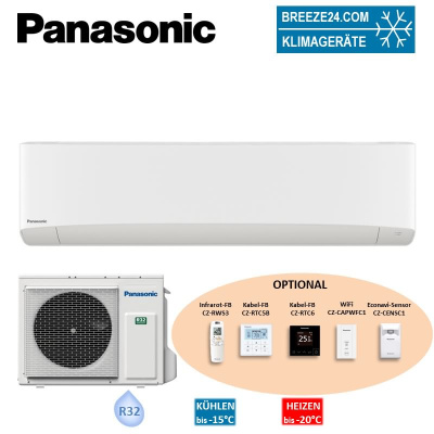 Panasonic Set Wandgerät PACi Elite 3,6 kW - S-3650PK3E + U-36PZH3E5 NX Raumgröße 35 - 40 m² R32
