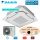 Daikin Set 4-Wege-Deckenkassette 13,4 kW - FCAHG140H-2 + Blende BYCQ140EW standard reinweiss + RZAG140NV1 R32