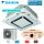 Daikin Set 4-Wege-Deckenkassette 9,5 kW - FCAHG100H-4 + Blende BYCQ140EP design weiss + RZAG100NV1 R32