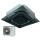 Daikin Set 4-Wege-Deckenkassette FCAHG100H-5 + Blende BYCQ140EPB-5 design schwarz + RZAG100NV1