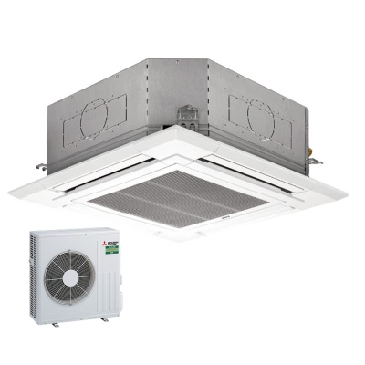 Mitsubishi Electric Set Deckenkassette 7,1 kW PLA-M71EA2 + Blende PLP-6EA + SUZ-M71VA R32 Klimaanlage