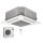 Mitsubishi Electric Set Deckenkassette 5,5 kW PLA-M50EA2 + Blende PLP-6EALM + SUZ-M50VA R32