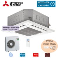 Mitsubishi Electric Set Deckenkassette 7,1 kW PLA-M71EA2...