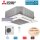 Mitsubishi Electric Set Deckenkassette 12,1 kW PLA-M125EA2 + Blende PLP-6EALM + PUZ-M125VKA R32