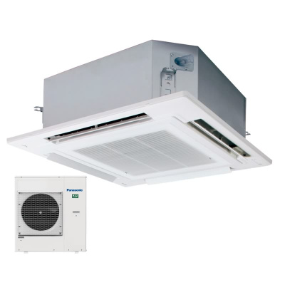 Panasonic Set S-6071PU3E + Blende Econavi CZ-KPU3AW + U-71PZH4E5 PACi NX Elite Deckenkassette 7,1 kW