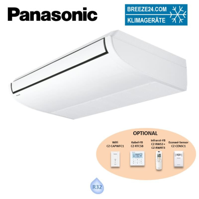 Panasonic Deckenunterbaugerät S-3650PT3E PACi NX Elite 3,5/5,0 kW | Raumgröße 35 - 50 m² | R32