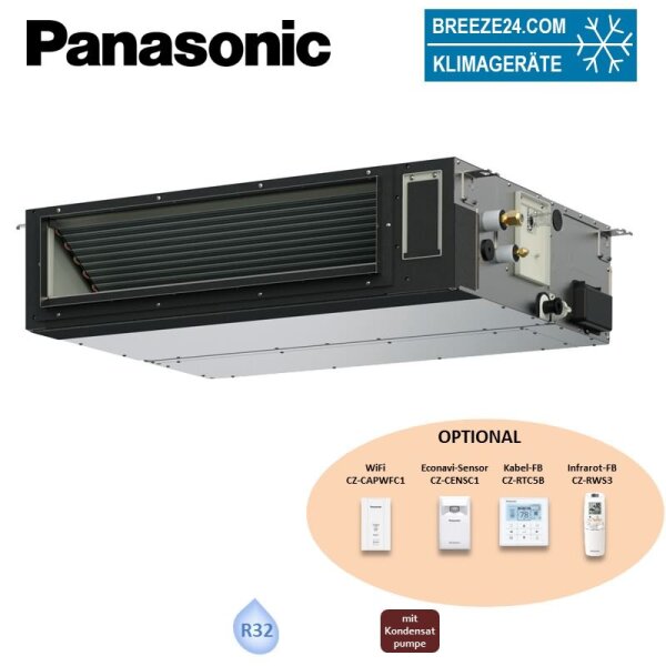 Panasonic Kanalgerät 3,6/5,0 kW S-3650PF3E PACi NX Elite | Raumgröße 35 - 50 m² | R32