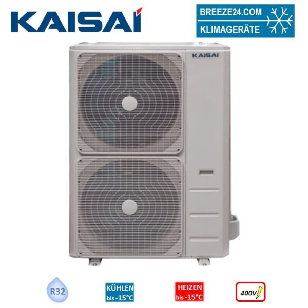 Kaisai KOE30U-55HFN32X 15,8 kW Außengerät R32 400V