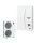 Mitsubishi Electric Set 7.25 PUZ-HWM140YHA + ERPX-YM9D Monoblock-Wärmepumpe + Hydromodul K/H 14,0kW