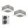 Mitsubishi Electric Set 2 x PLA-M100EA + Blende PLP-6EA + PUZ-ZM200YKA2 R32 400V (Simultan)